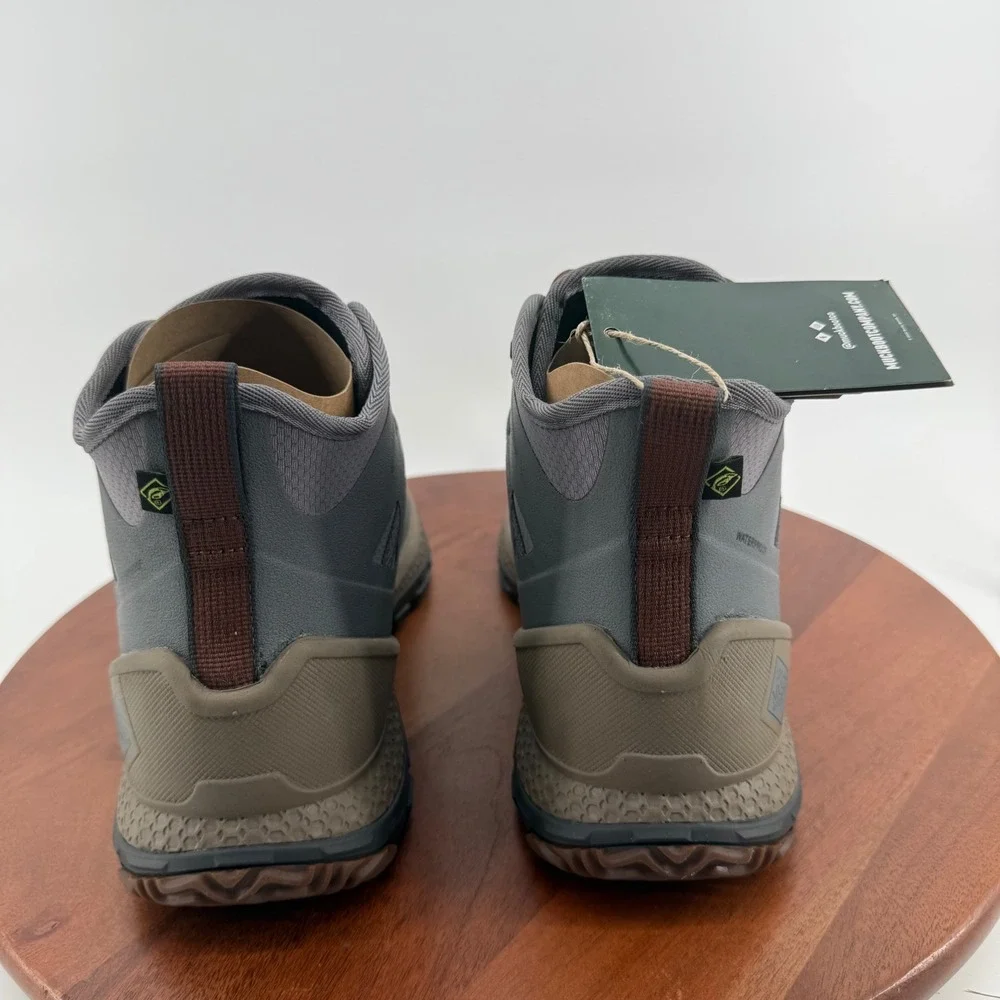 Muck Boot Outscape Max Lace Mens Gray Waterproof Hiking Boots MTLM100 Size 13